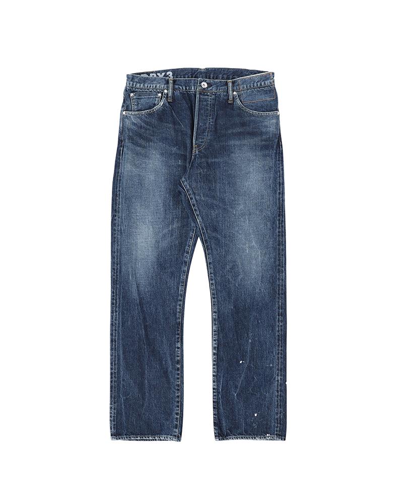 安心の販売visvim SOCIAL SCULPTURE 10 DAMAGED-14 - パンツ